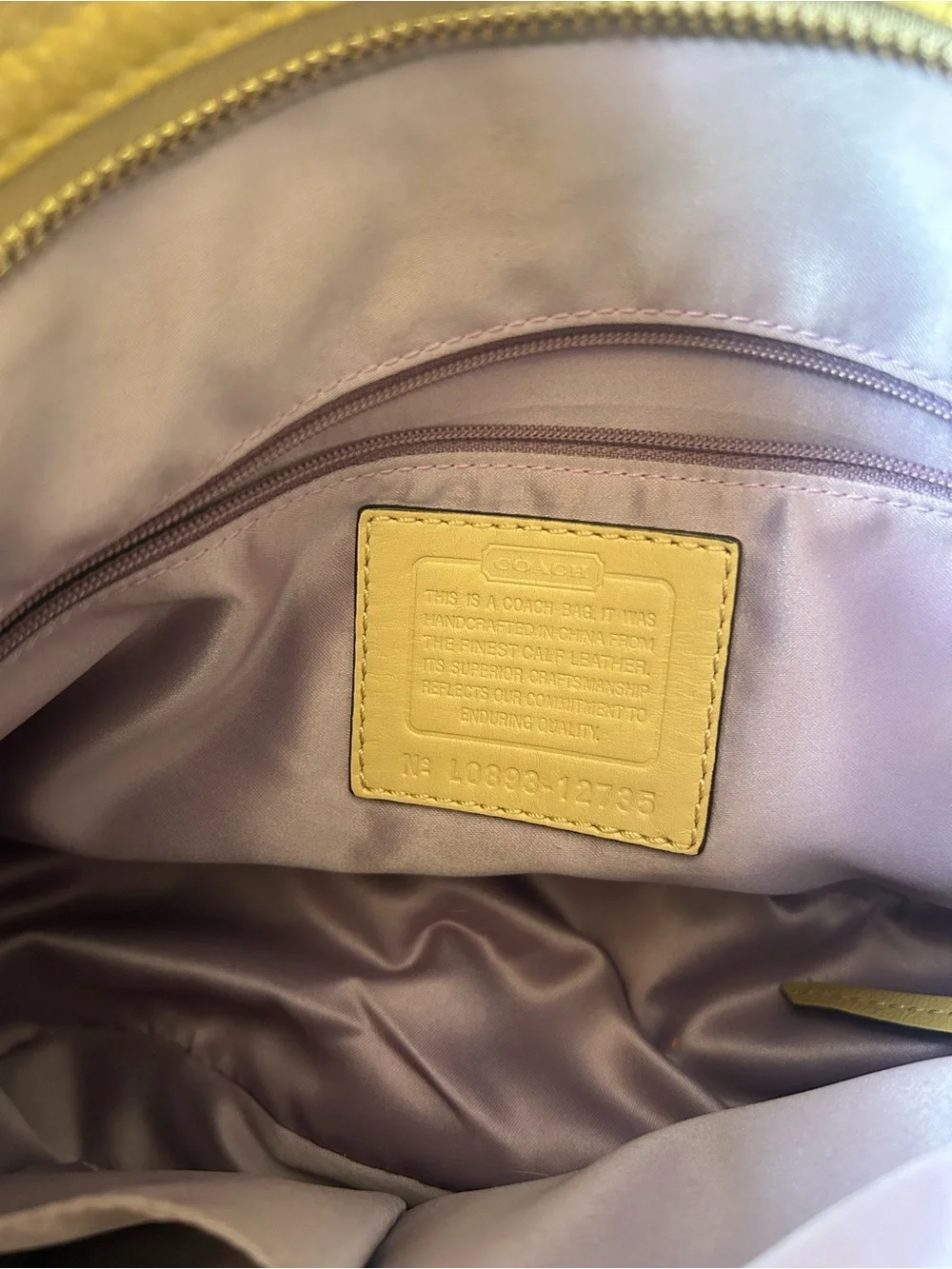 Coach zoe vintage